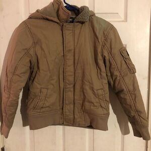 OshKosh boy’s coat in khaki size 12